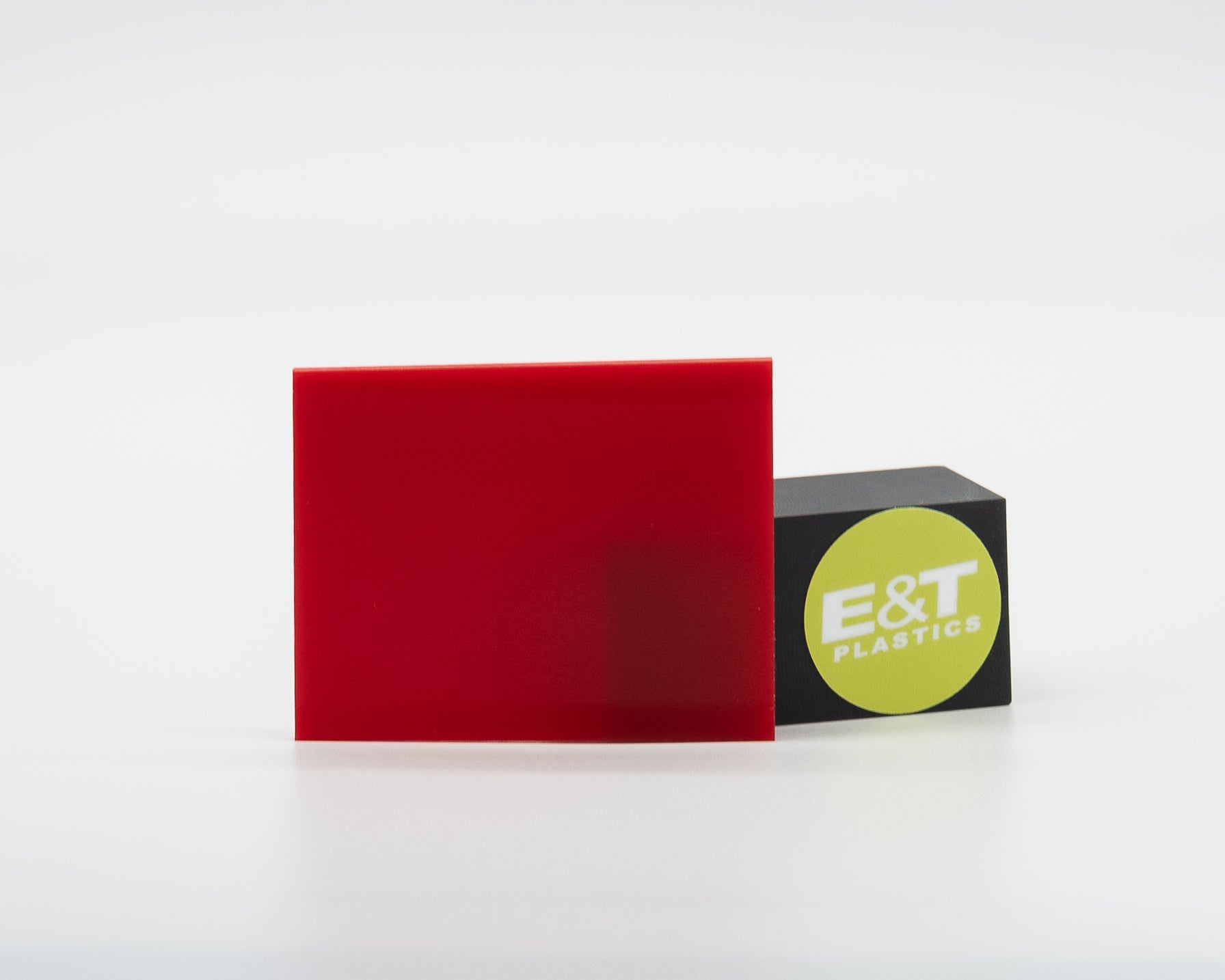 Red Opaque Colored Acrylic - 2157 - Acrylic Depot