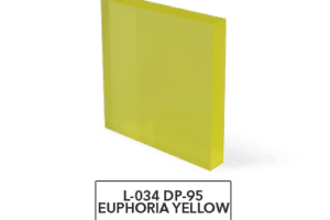 L-034 Euphoria Yellow Blur Acrylic