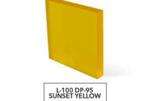 L-100 Sunset Yellow Blur Acrylic